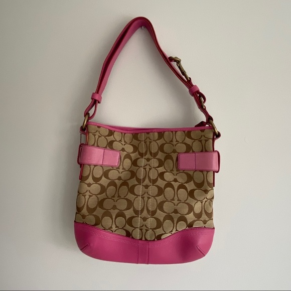 COACH Signature Duffle #3574 - Picture 3 of 5